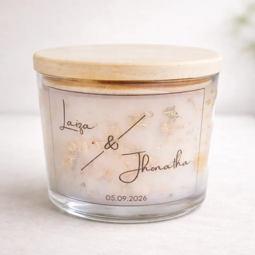 Vela aromática 90g personalizado